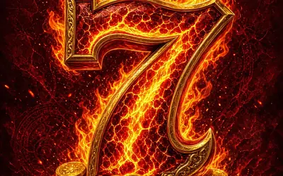 Ultimate Hot fiery seven and lava sparks