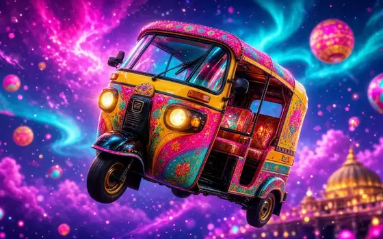 Riksha X auto rickshaw crash game