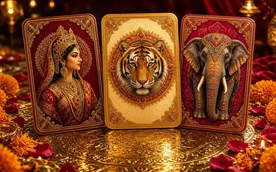 Teen Patti live table with three cards