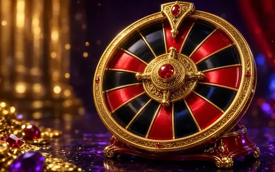 Wheel Out colourful prize wheel